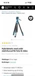 Hybridstativ för foto och film Nytt