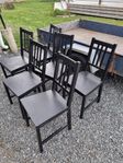6 stolar ikea bortskänkes 
