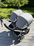 Komplett Bugaboo Donkey twin i superskick