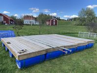 Flotte 5x4m enkel att transportera 
