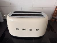 Creme Smeg brödrost (stora)