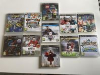 PS3-spelpaket 12 st i fint skick LEGO, Skylanders, FIFA m.m.