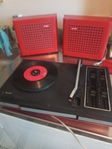 resegrammofon.. skivspelare. vinylspelare