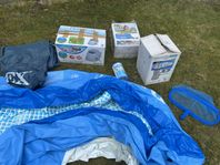 Komplett poolkit – bada varmt hela sommaren