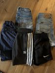 5 par Shorts pojke strl 130/134