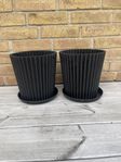 2 st plastkrukor från Hemtex