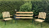 Grythyttan soffgrupp, 1st soffa 3 och 2st stolar A2