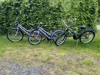 peak 20” och 24” samt Biltema 20”(svarta)