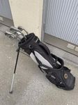 King cobra 2 halvset + sw samt Big Max bärbag 