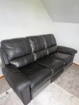 3 sits skinnsoffa