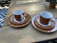 Retro kaffekoppar