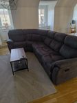Soffa med recliner