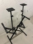 högtalarstativ + keyboard stand