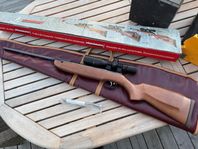Luftgevär Weihrauch HW30S 5,5mm + kikare 3-9 + kulfång x4