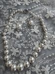 Authentic Ohrid Pearl Necklace and Earrings