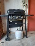 Gasolgrill med gasolflaska