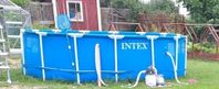 Pool 4, 27x 122 cm med sandfilter pump 