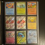 200st pokemon kort samling nytt