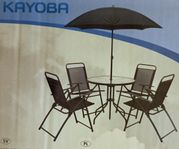 Utemöbler café grupp  (ny i kartong)