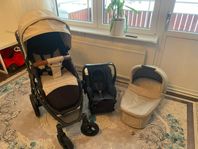 Britax 2 komplett barnvagn 