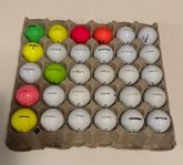 30 st blandade Callaway & Wilson golfbollar – fint skick!