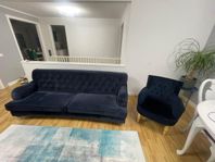 soffa och fåtölj 