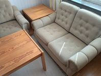 Soffgrupp 3:a 2:a 1:a soffbord & två hörnbord