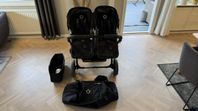 Bugaboo Donkey 3 Duo barnvagn med liggdel och sittdel