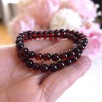 2st Äkta Baltiskt Bärnsten Armband Cherry, 6mm.