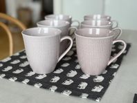 Swedish Grace mugg / tekopp 50 cl 6 st rosa 