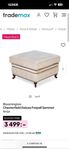 Chesterfield fotpall