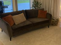 Mio County 3-sits soffa svängd