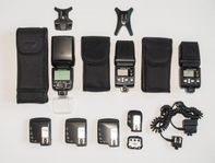 Nikon blixtar med Pocket wizard sändare/mottagare