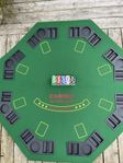 Pokerbord med marker