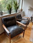 60-talsfåtöljer i riopalisander