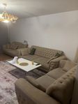soffa, tv bänk, soffbord