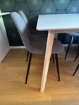 Matbord vit/ek