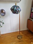 Retro golvlampa i teak