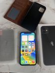 iphone 11 svart. 100% batteri hälsa