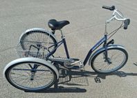 Ny Monark vuxen trehjuling 3-hjuling cykel