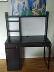 IKEA MICKE skrivbord med påbyggnadsel
