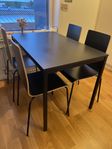 Matbord + 4 Stolar
