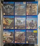 PS4 9 spel 