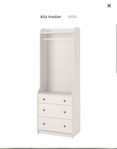 Hauga öppen garderob ikea