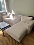Vimle 3sits soffa från ikea med schäslong