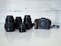 Fujifilm X-T4 och Fujinon objektiv