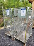 Rullcontainer / Lagervagn 2 st