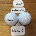 Titleist velocity Klass C