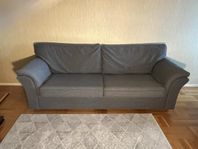 Soffa med ullklädsel