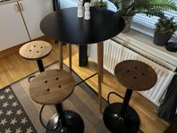 Barbord inkl 3 barstolar